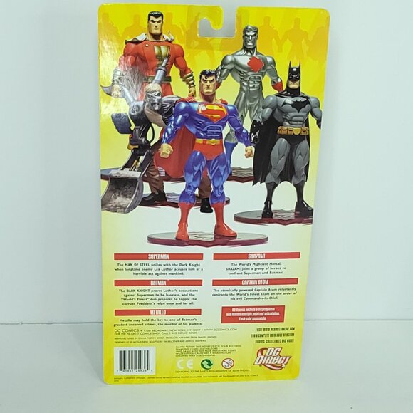 2005 DC Direct Superman Batman Public Enemies Series 1 6.5" Tall Action Figure - Picture 4 of 4